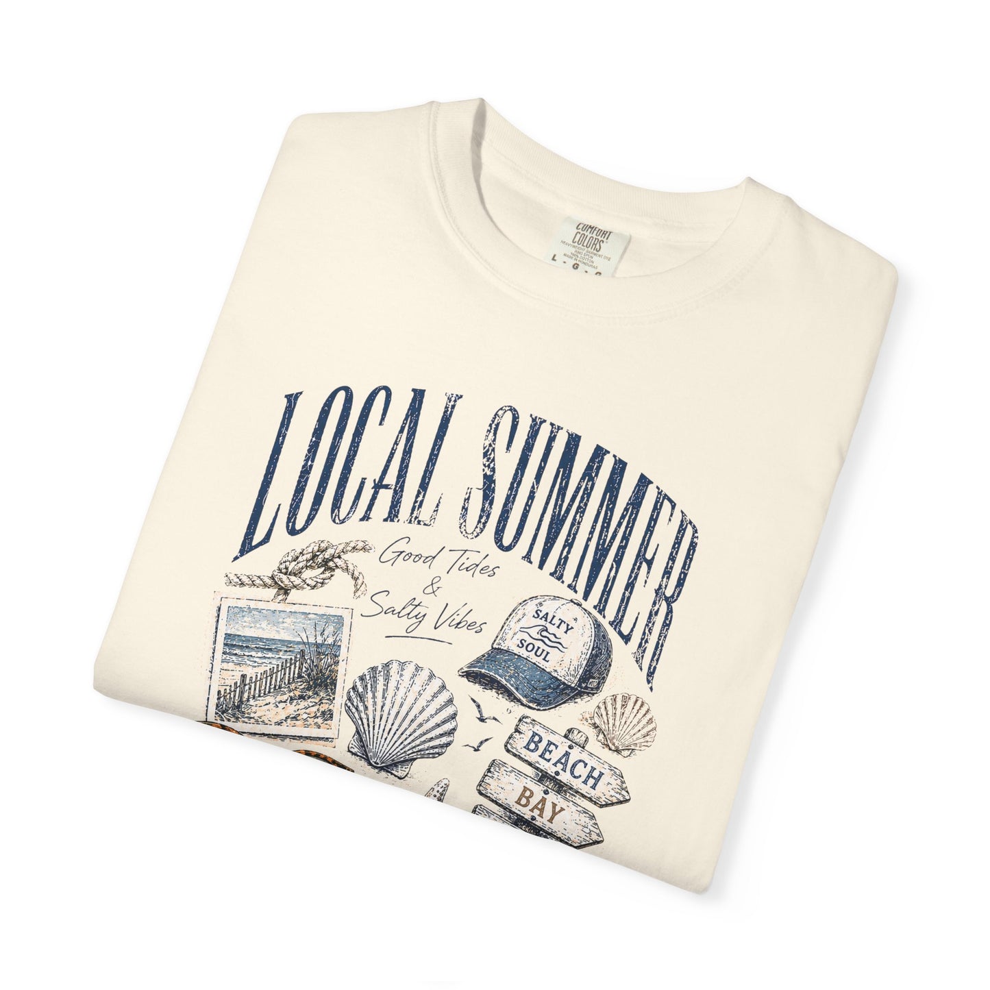 Local Summer Salty Soul Comfort Colors T-Shirt