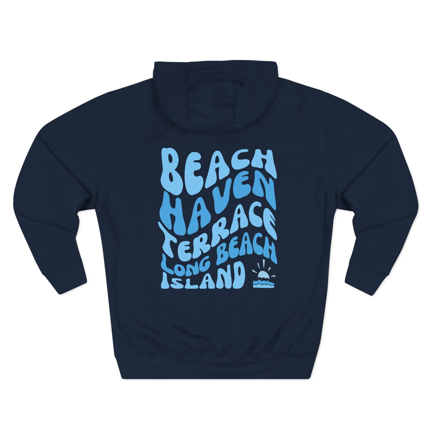 Blue Wave Hoodie, Beach Haven Terrace - newly updated