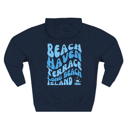 Blue Wave Hoodie, Beach Haven Terrace - newly updated