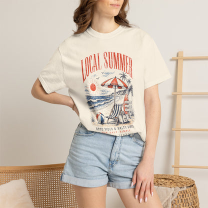 Local Summer Good Tides Comfort Colors T-Shirt