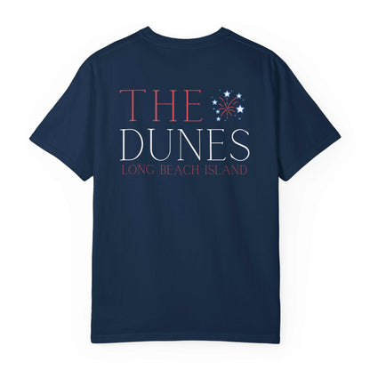 Patriotic Comfort Colors tee, The Dunes