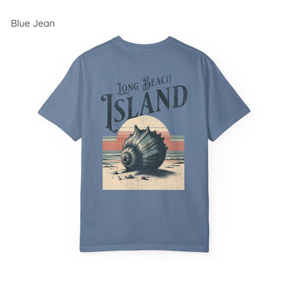Morning Glow Comfort Colors Tee - Long Beach Island