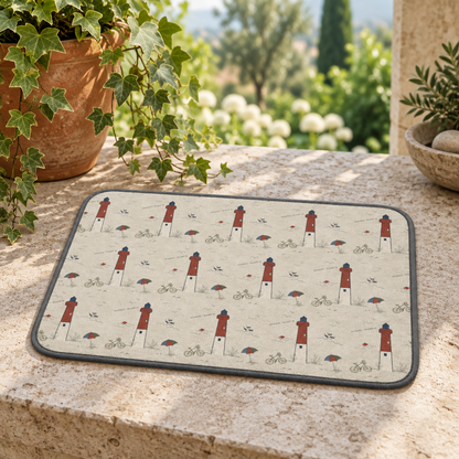Old Barney Days Kitchen Dish Drying Mat
