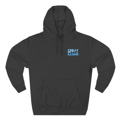 Blue Wave Hoodie, Spray Beach - newly updated