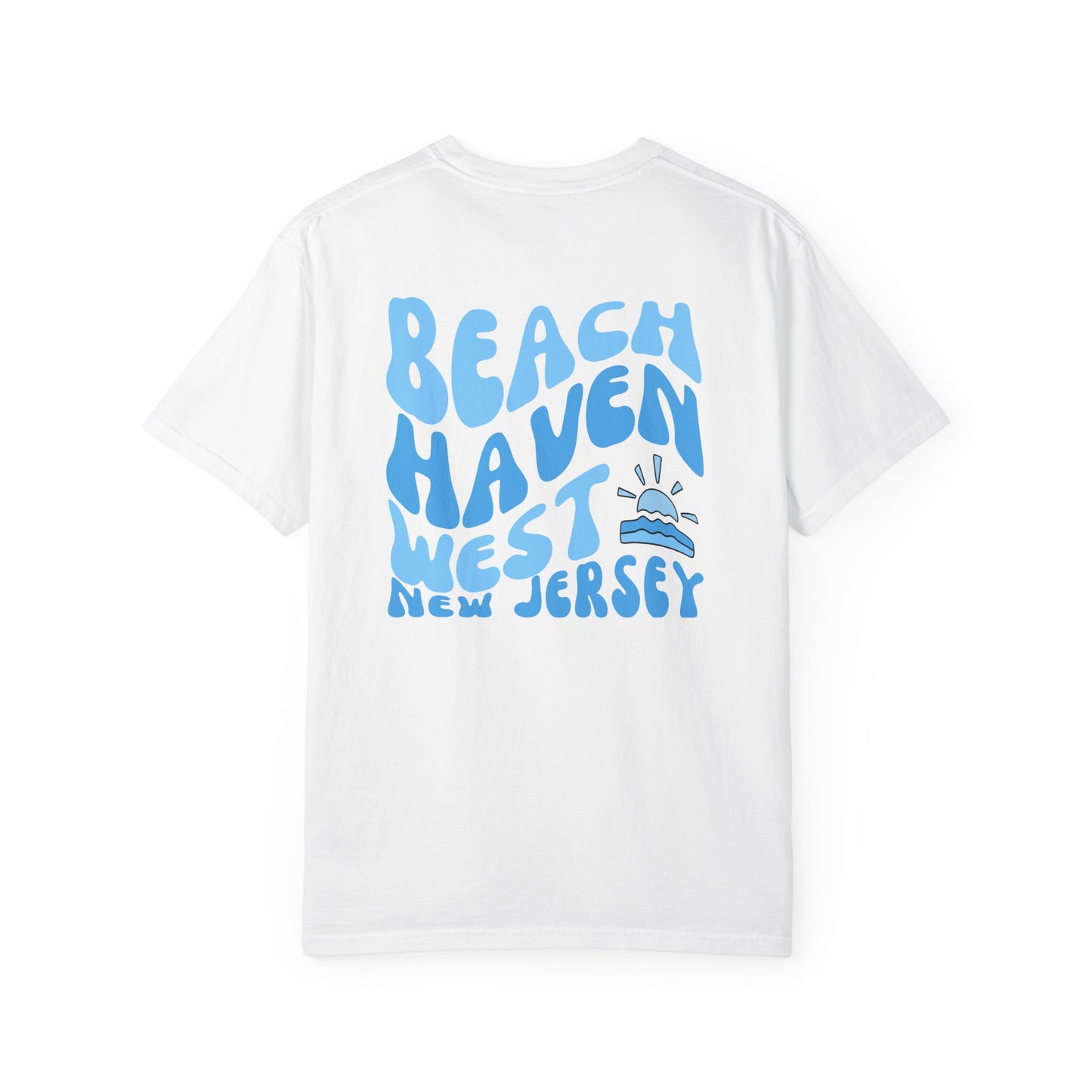 Blue Wave Comfort Colors tee - Beach Haven West
