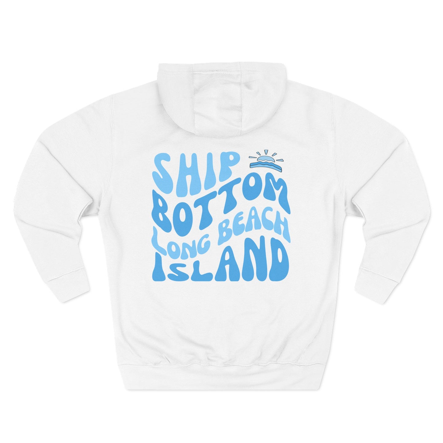 Blue wave Hoodie, Ship Bottom - newly updated