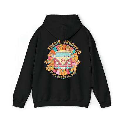 Feelin Groovy Hoodie, Long Beach Island