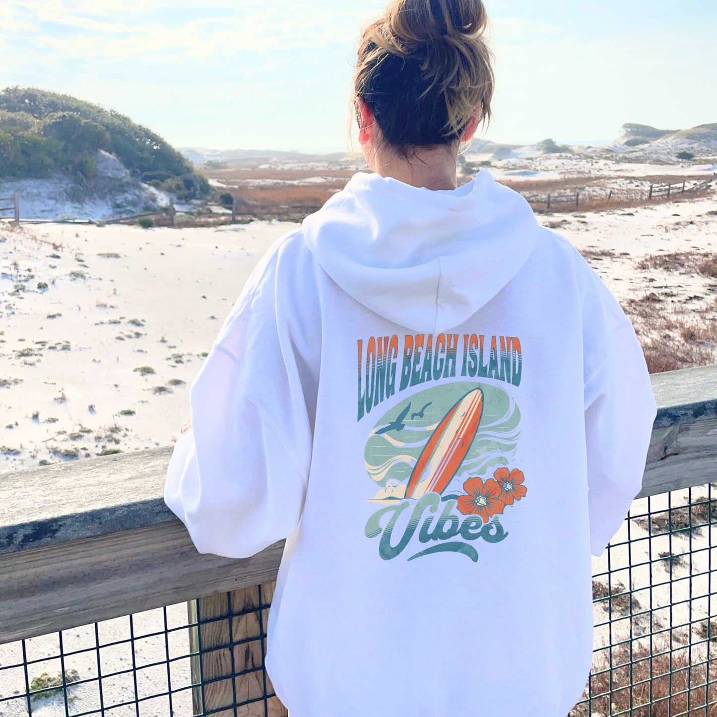 Long Beach Island Vibes Hoodie
