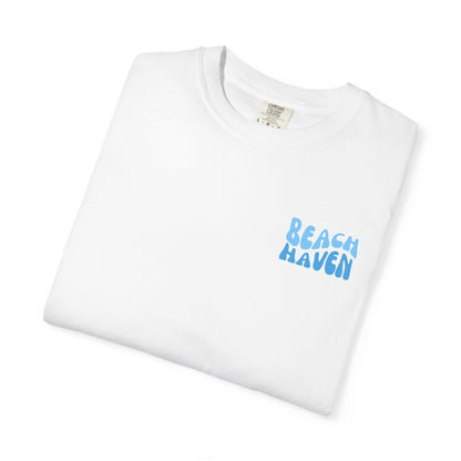 Blue Wave Comfort Colors tee - Beach Haven