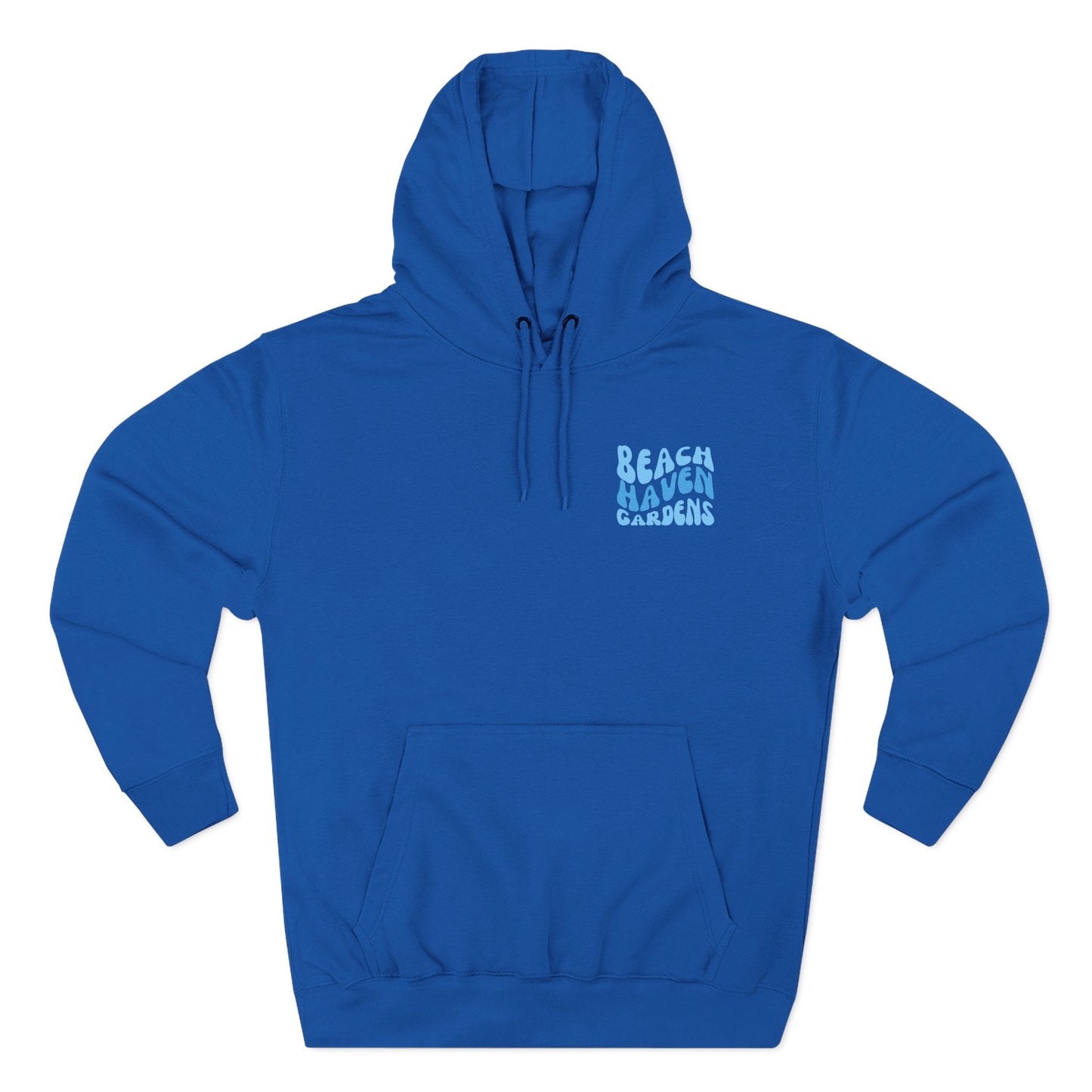 Blue Wave Hoodie, Beach Haven Gardens, newly updated