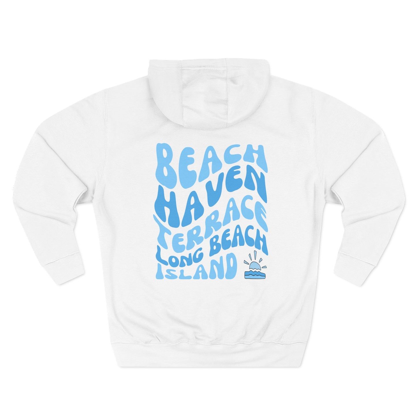 Blue Wave Hoodie, Beach Haven Terrace - newly updated