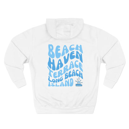 Blue Wave Hoodie, Beach Haven Terrace - newly updated