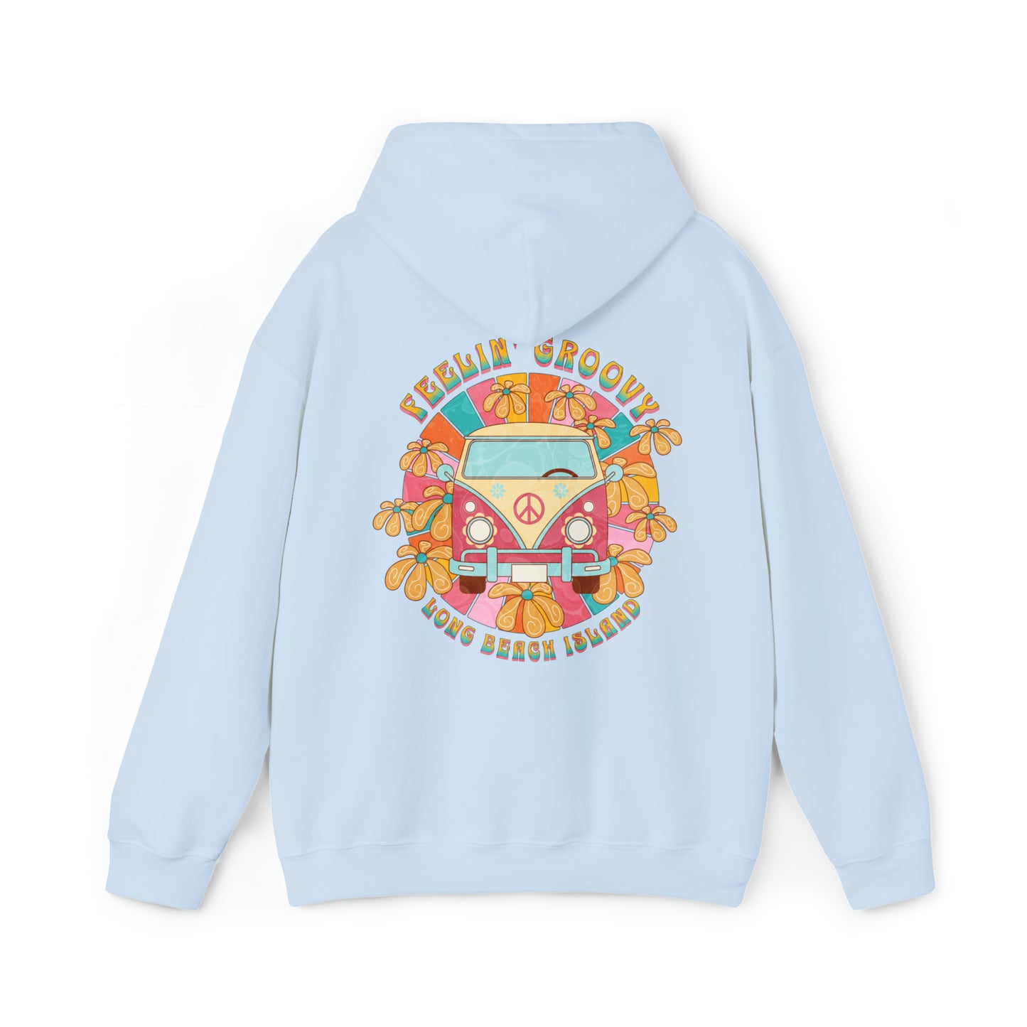 Feelin Groovy Hoodie, Long Beach Island