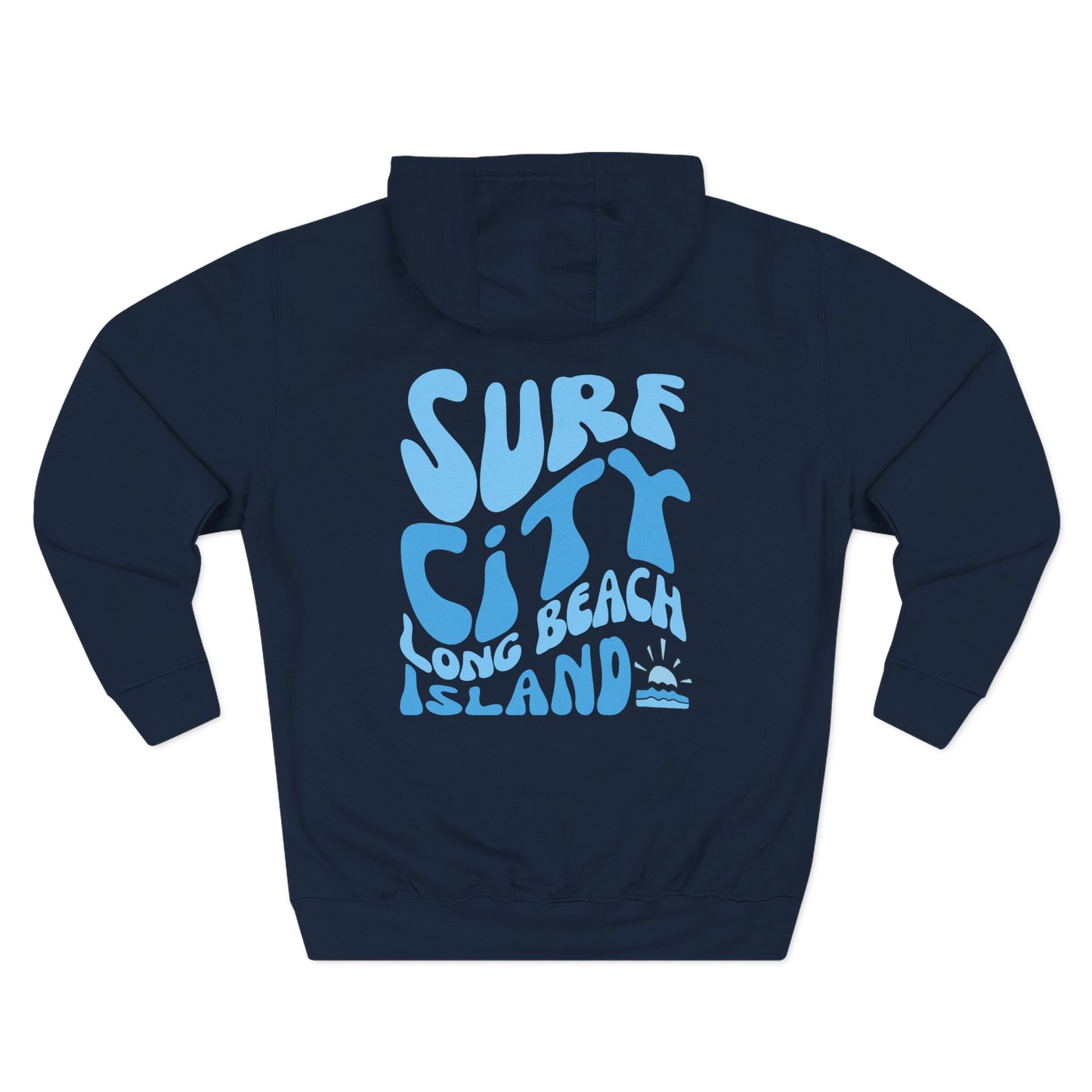 Blue Wave Hoodie, Surf City, newly updated