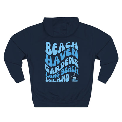 Blue Wave Hoodie, Beach Haven Gardens, newly updated