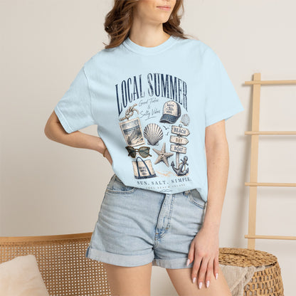 Local Summer Salty Soul Comfort Colors T-Shirt