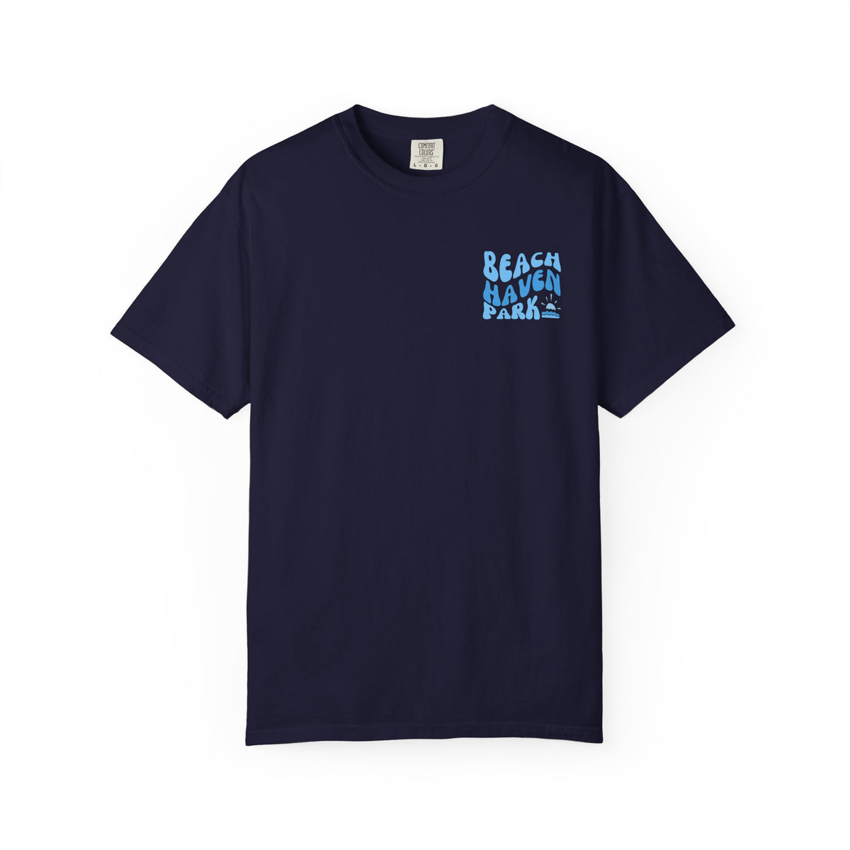 Blue Wave Comfort Colors tee - Beach Haven Park