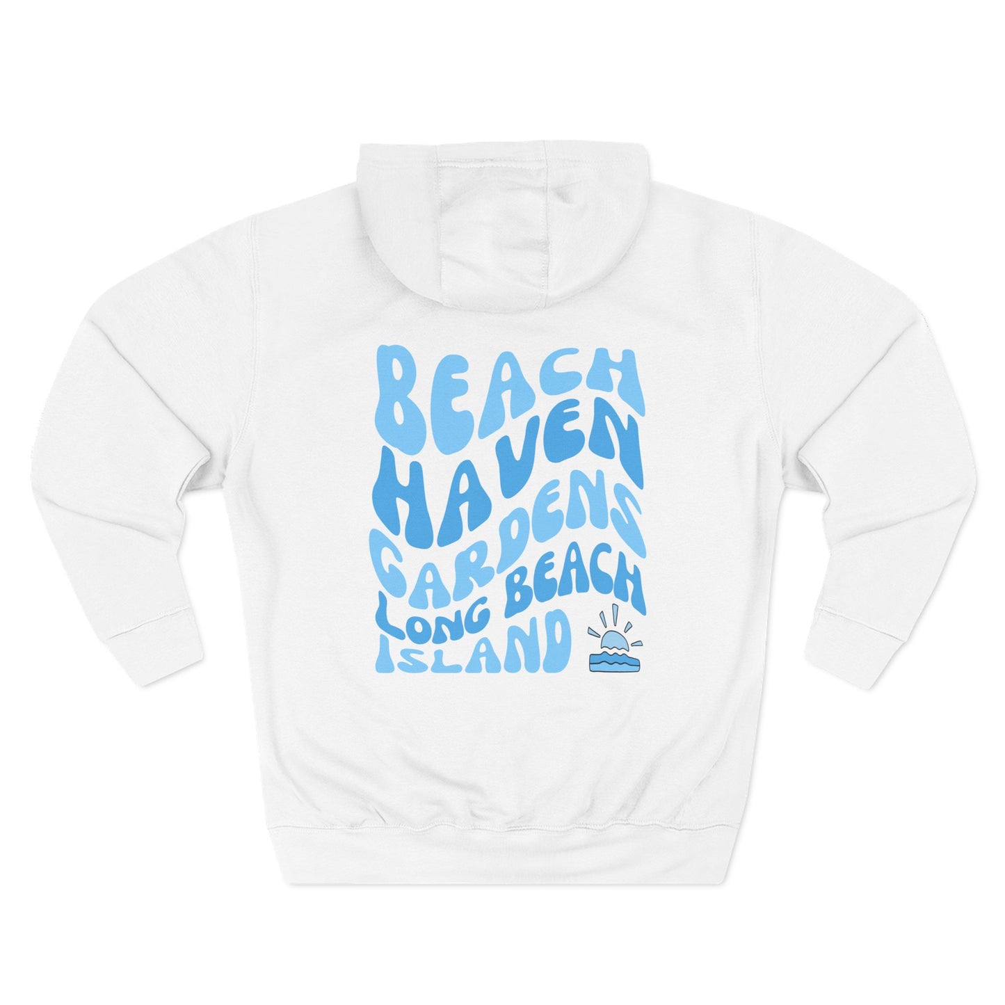 Blue Wave Hoodie, Beach Haven Gardens, newly updated