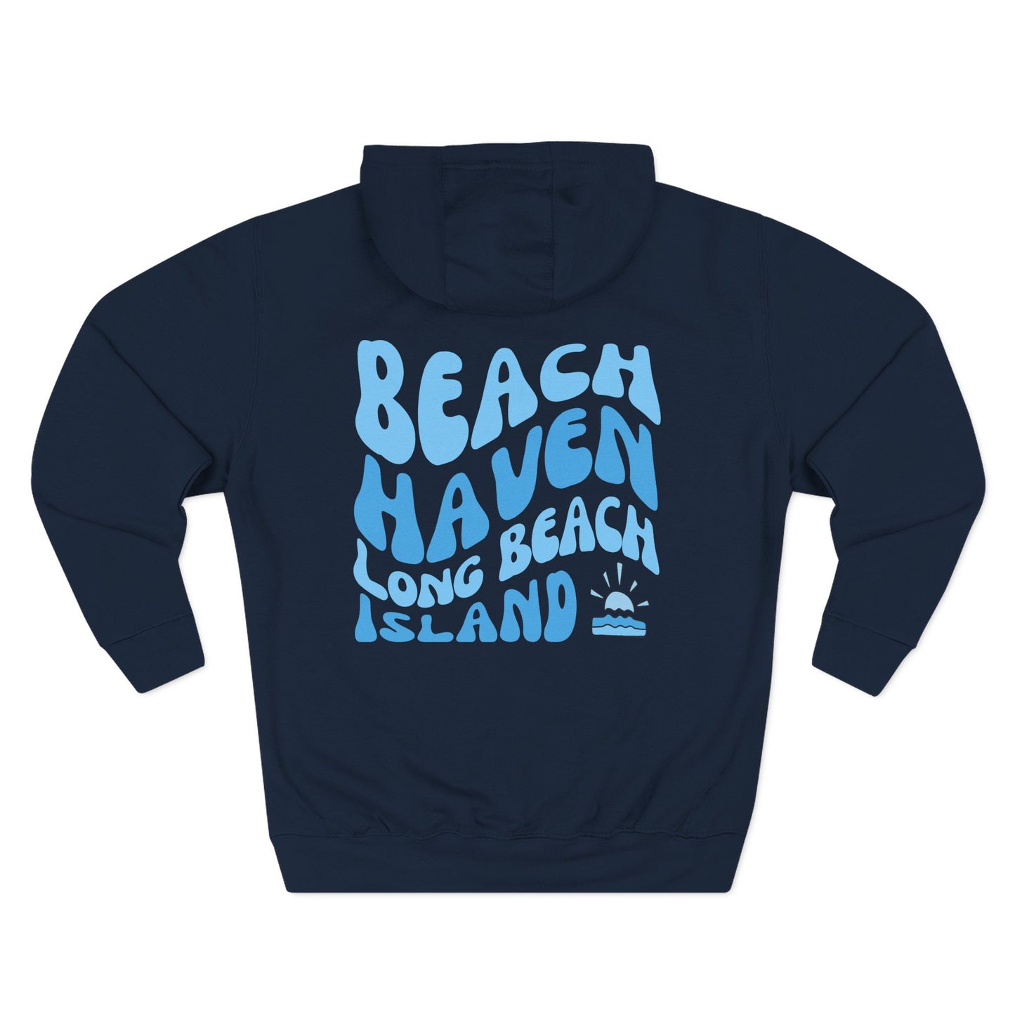 Blue Wave Hoodie, Beach Haven, newly updated