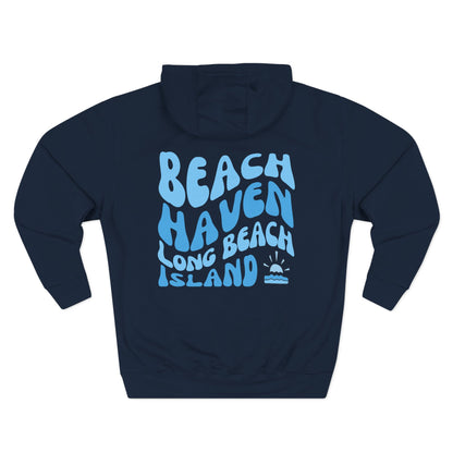 Blue Wave Hoodie, Beach Haven, newly updated
