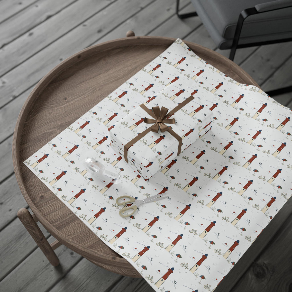 Old Barney Wrapping Paper
