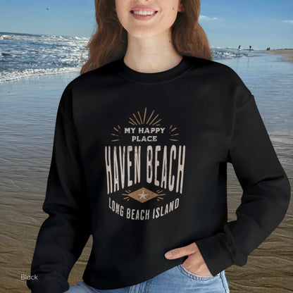My Happy Place Sweatshirt, Haven Beach