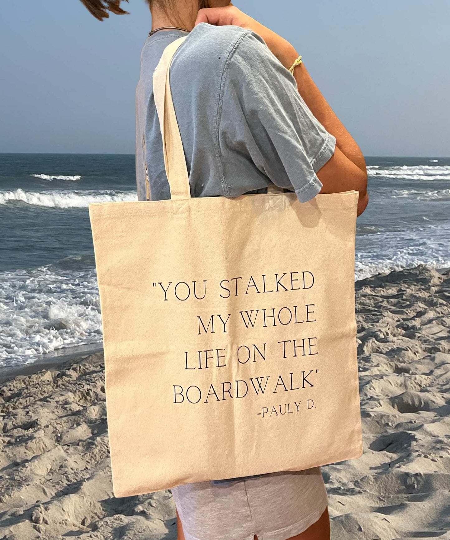 Jersey Shore Pauly D quote Canvas Tote Bag