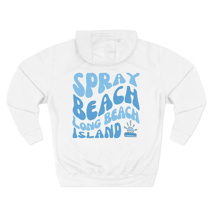 Blue Wave Hoodie, Spray Beach - newly updated