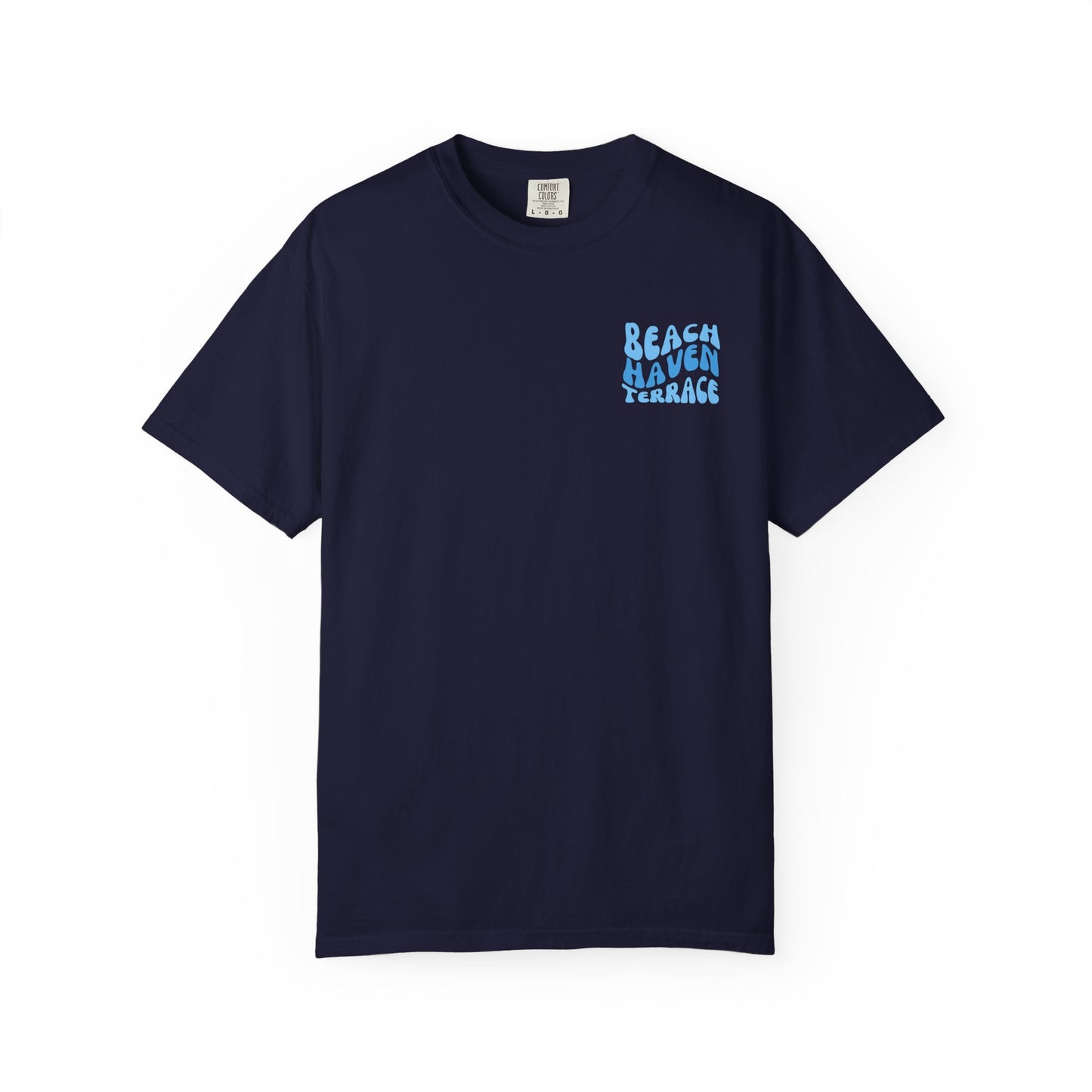 Blue Wave Comfort Colors tee - Beach Haven Terrace