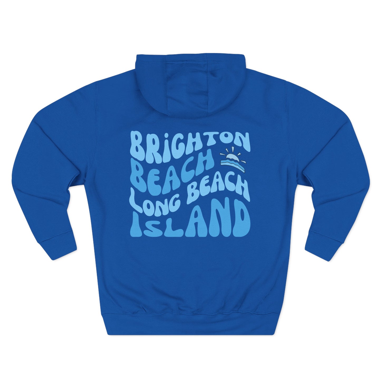 Blue wave Hoodie, Brighton Beach, newly updated
