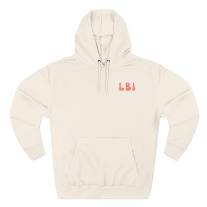 Coral wave Hoodie, Long Beach Island - newly updated