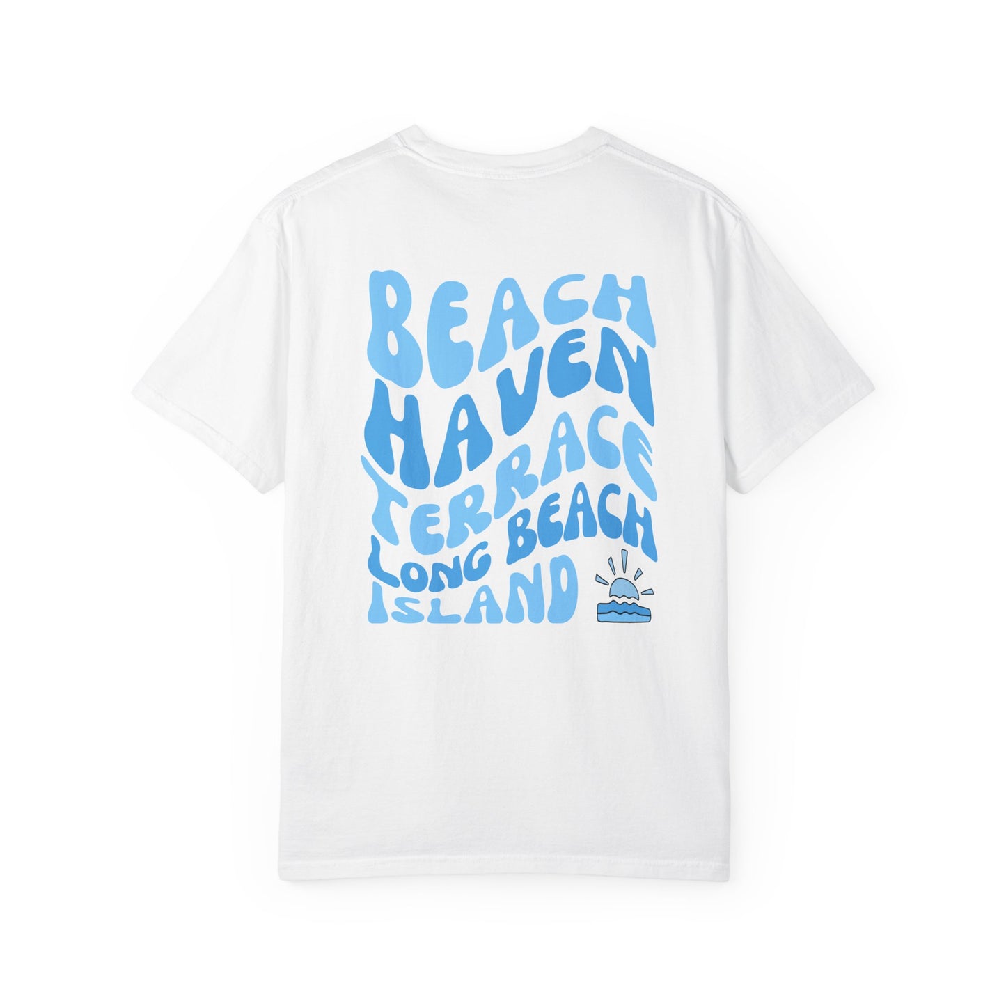 Blue Wave Comfort Colors tee - Beach Haven Terrace