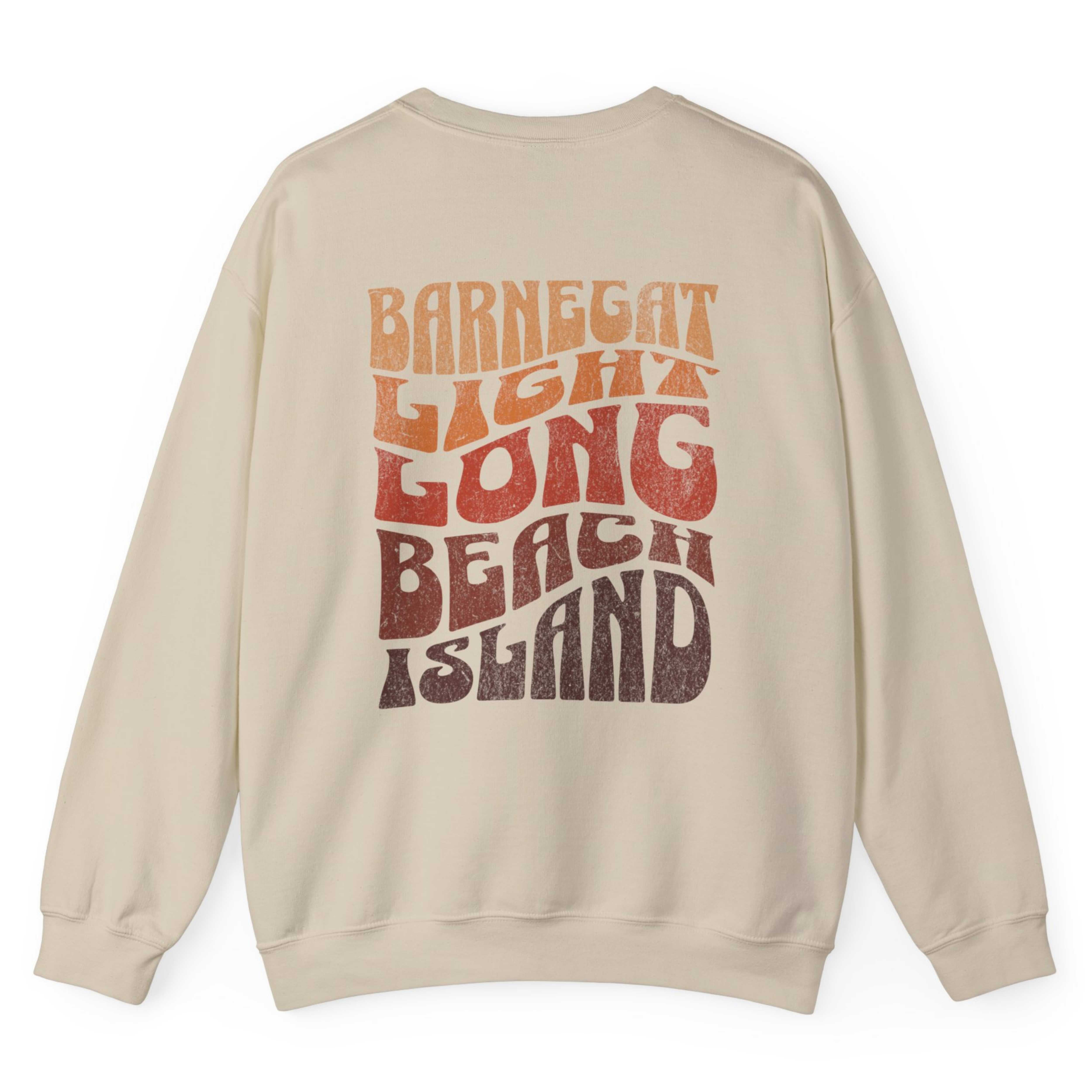 Sunrise Crewneck Sweatshirt, Barnegat Light – Local Summer