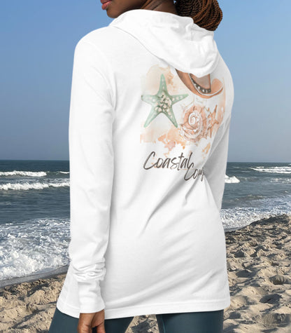 Coastal Cowgirl Hooded long-sleeve tee