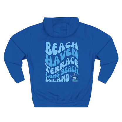 Blue Wave Hoodie, Beach Haven Terrace - newly updated