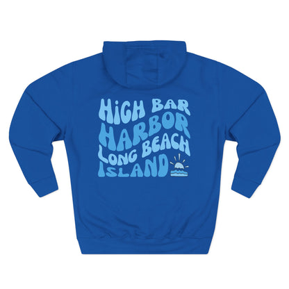Blue wave Hoodie, High Bar Harbor, newly updated