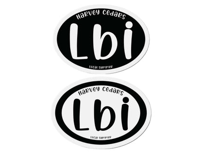 LBI Oval Magnet, Harvey Cedars