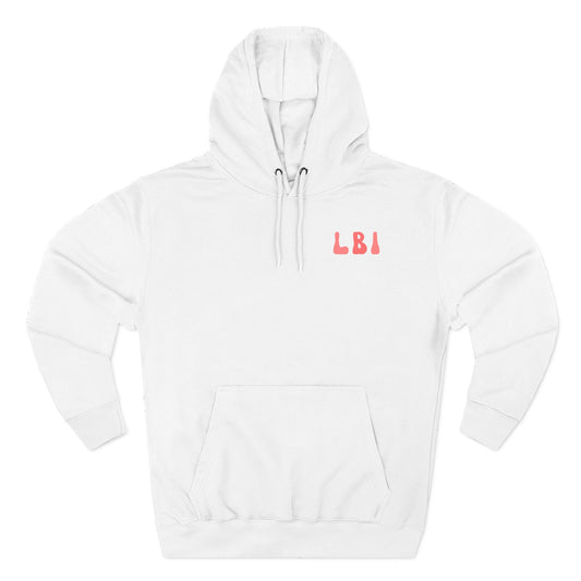 Coral wave Hoodie, Long Beach Island - newly updated