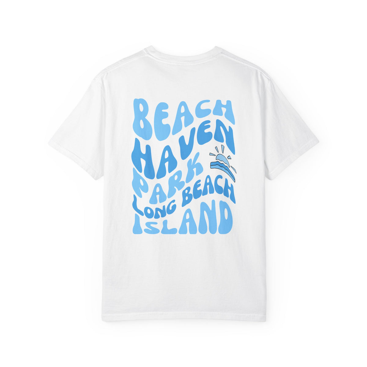 Blue Wave Comfort Colors tee - Beach Haven Park
