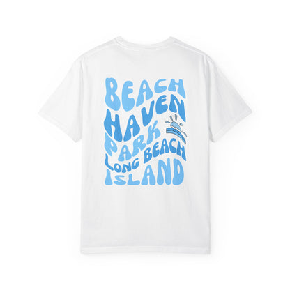 Blue Wave Comfort Colors tee - Beach Haven Park