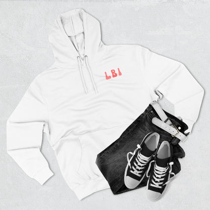 Coral wave Hoodie, Long Beach Island - newly updated