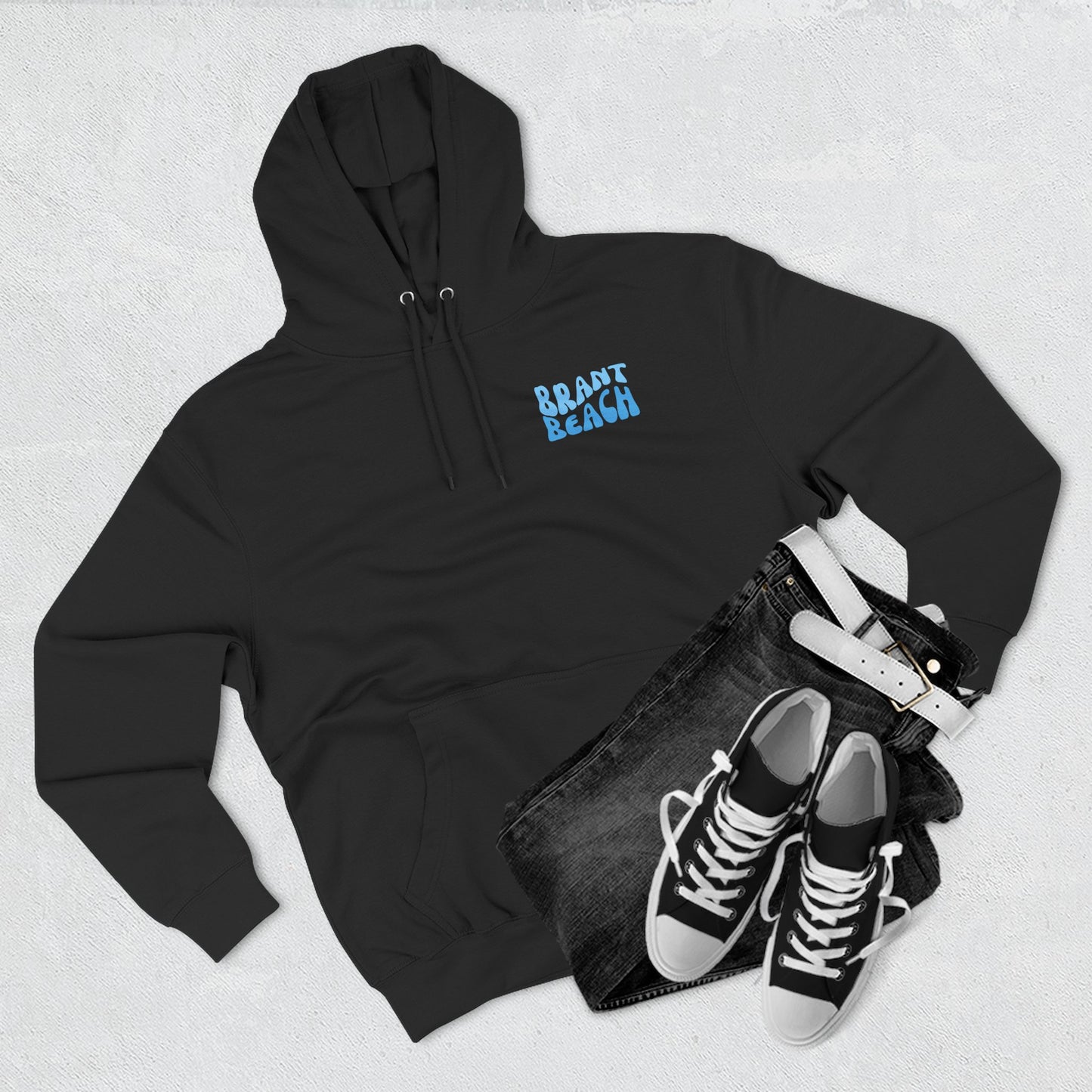 Blue Wave Hoodie, Brant Beach - newly updated
