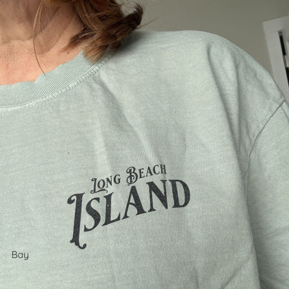 Morning Glow Comfort Colors Tee - Long Beach Island