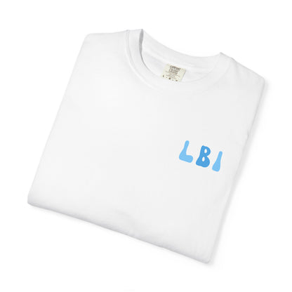 Blue Wave Comfort Colors tee - Long Beach Island