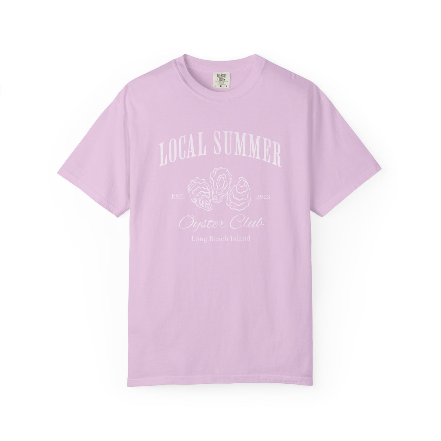 Local Summer Social Club, Oyster Club, Comfort Colors Tee