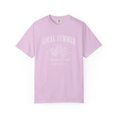 Local Summer Social Club, Oyster Club, Comfort Colors Tee