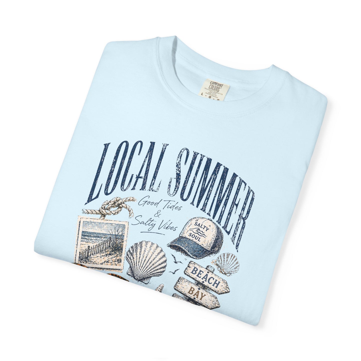 Local Summer Salty Soul Comfort Colors T-Shirt