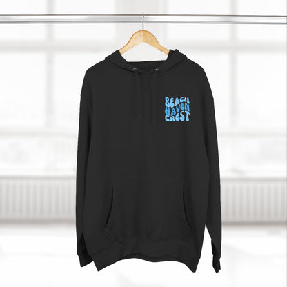 Blue wave Hoodie, Beach Haven Crest - newly updated