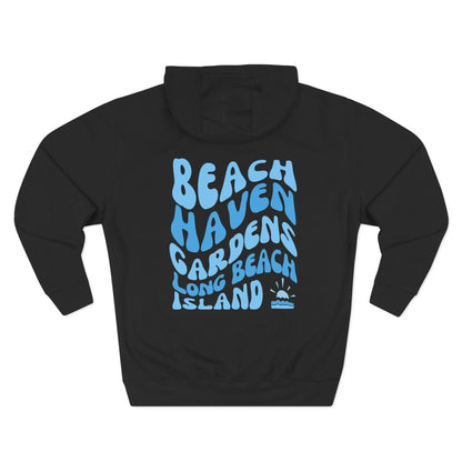 Blue Wave Hoodie, Beach Haven Gardens, newly updated