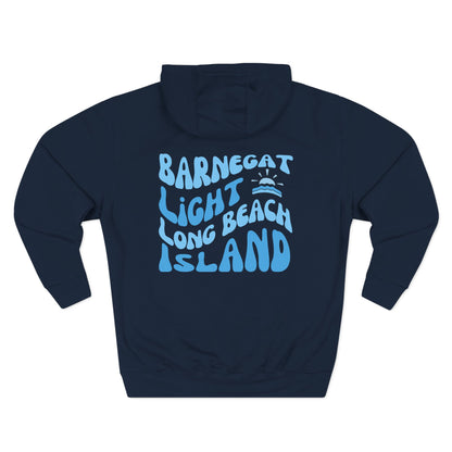 Blue wave Hoodie , Barnegat Light - newly updated